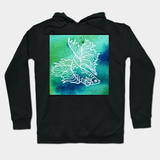 Swimming fish Hoodie